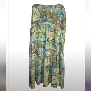 Floral Maxi Skirt - Multicolor